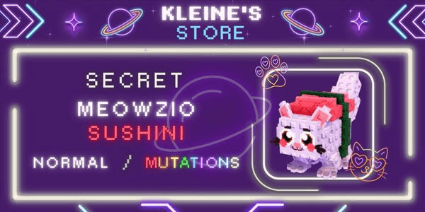 Gambar Product Meowzio Sushini (Secret) - Plants Vs Brainrots