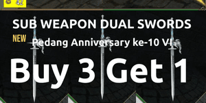 SUB WEAPON DUAL SWORD