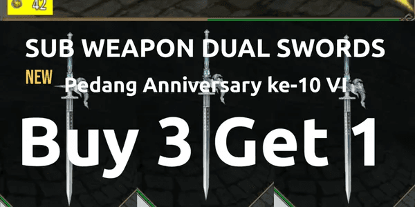 SUB WEAPON DUAL SWORD