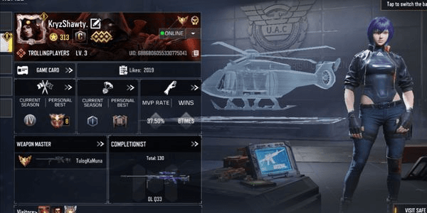 Gambar Product Call Of Duty Garena Account - Legendary DLQ - OG