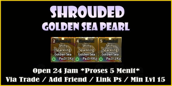Gambar Product Golden Sea Pearl (Crafting)