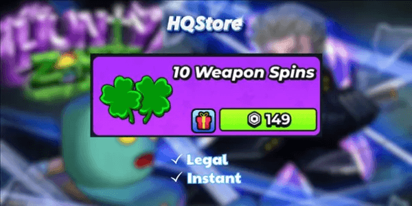 10 Weapon Spins [149rb]