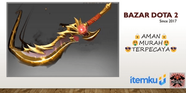 Gambar Product Golden Edge of the Lost Order (Immortal TI8 Juggernaut)