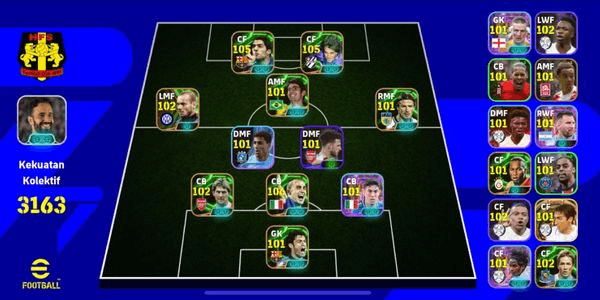 Gambar Product eFootball EPIC Account 3100+ Strength - Cheap & Guaranteed