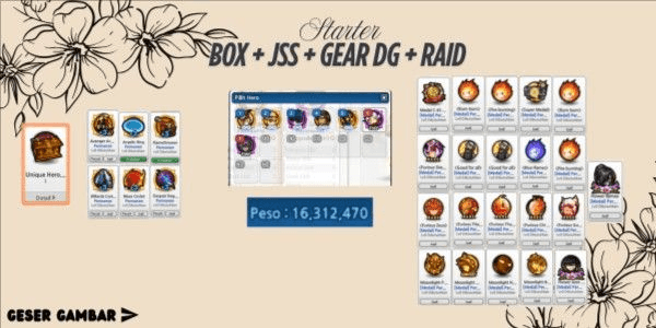 Gambar Product 2 Unique Hero Accounts Ready to Use [Read Description]