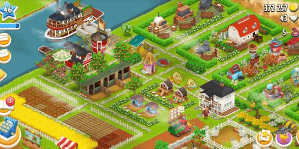 Gambar Product Farm Hay Day Level 46 Barn 1050 Silo 725 Full Decoration