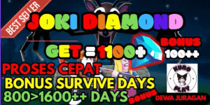 Joki 1000 Diamonds | 99 Night In The Forest | MOST BONUS