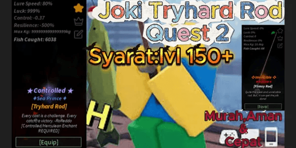Joki Tryhard Rod Quest 2