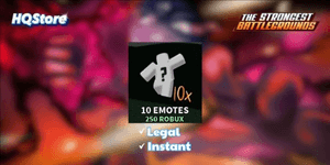10 Emotes