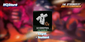 10 Emotes