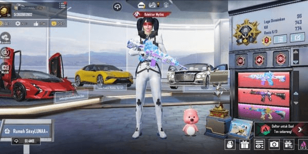 Gambar Product PUBG GLOBAL LVL 84|SPORT CAR 3|M416 MAXED|42 WEAPON LAB|2X-SUIT|2 YELLOW & WHITE MUMMY
