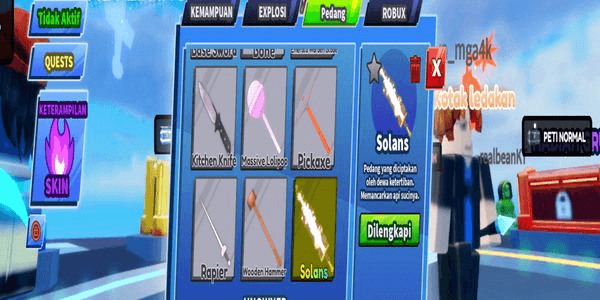 Gambar Product Blade Ball Account (Solans & Windforce)
