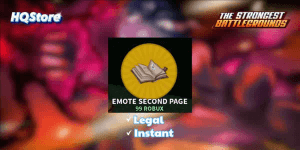 Emote Second Page