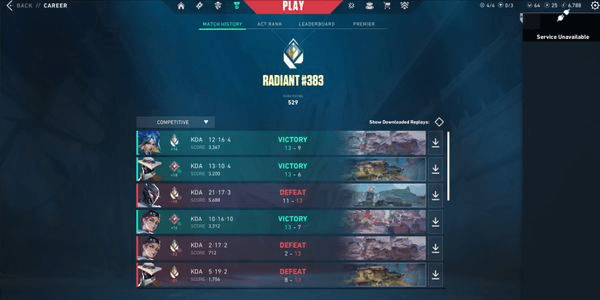 Gambar Product Immortal per rank