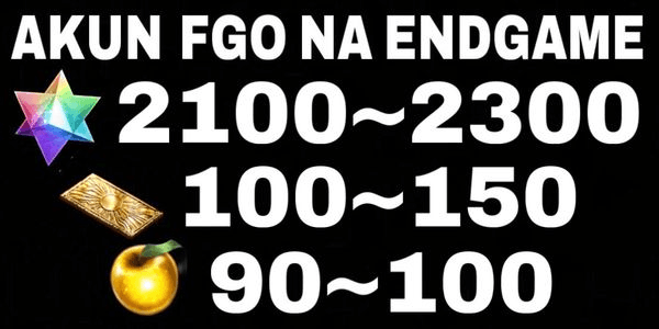 Gambar Product SQ FGO NA ENDGAME ACCOUNT READY GACHA + FREE SSR