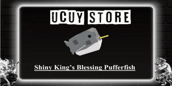 shiny king's blessing pufferfish