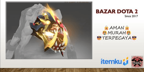 Gambar Product Golden Dark Maw Inhibitor (Immortal TI 10 Lifestealer)