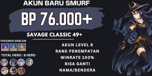 Gambar Product Multiple Smurf BP Accounts ++