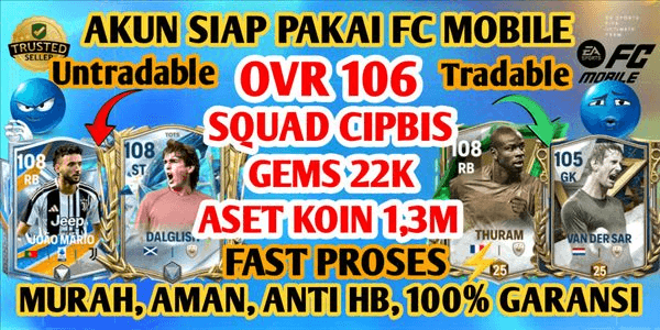 Gambar Product FC MOBILE ACCOUNT READY TO USE