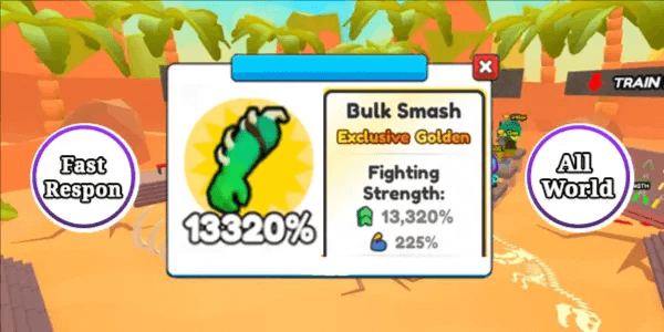 [ All World ] 13,020% Arms | Arm Wrestle Simulator