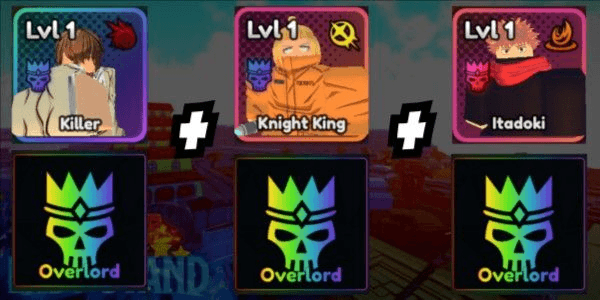 Gambar Product Akun Starter Anime Last Stand - Overlord Killer + Overlord Knight King + Overlord Itadoki