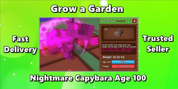 Gambar Product Nightmare Capybara Age 100 Weight 25KG ++