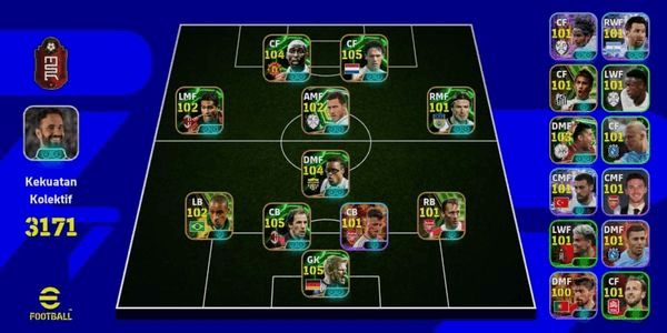 Gambar Product eFootball EPIC Account 3100+ Strength - Cheap & Guaranteed