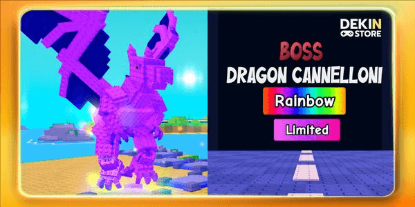 Gambar Product Dragon Cannelloni Rainbow | Limited | Plants Vs Brainrots