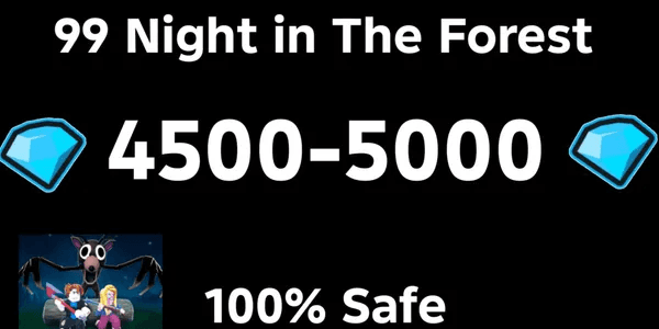 Akun 4500-5000 Diamonds - 99 Night in The Forest