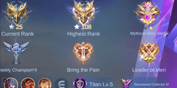 Gambar Product Paket Rank Mythic Full Placement (15 Bintang)