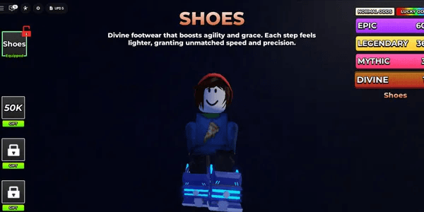 Akun Starter Hunty Zombie - Shoes