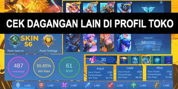 Gambar Product #100 CHEAP MOBILE LEGENDS ACCOUNT