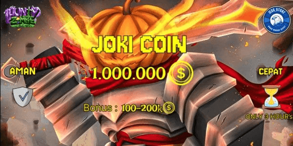 Gambar Product 1M COIN | Hunty Zombie