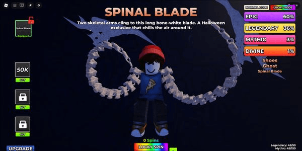 Gambar Product Akun Starter Hunty Zombie - Spinal Blade