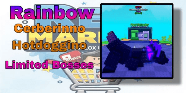 Gambar Product Rainbow Cerberinno Hotdoggino 30k-75k+/s - Plants Vs Brainrots