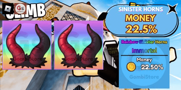 Gambar Product SINISTER HORNS Money 22.5% - Climb and Jump Tower