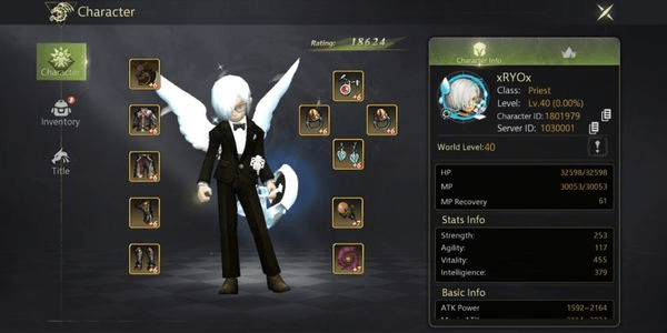 Gambar Product ManaRidge | Priest LVL40 + Wings S