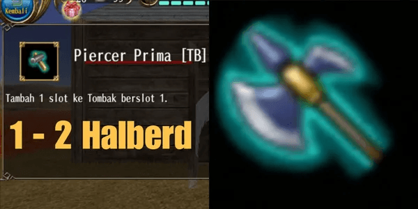 PIERCER PRIME 1 - 2 TOMBAC/HALBERD