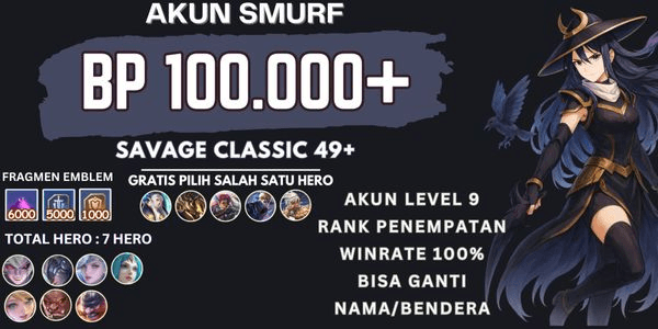 Gambar Product Multiple Smurf BP Accounts ++