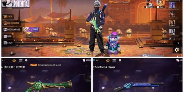 Gambar Product SELL FREE FIRE ACCOUNT SG TRUMPET | KAKASHI BUNDLE | BLUELOCK BUNDLE | SG MAMBA & GENJIE BUNDLE