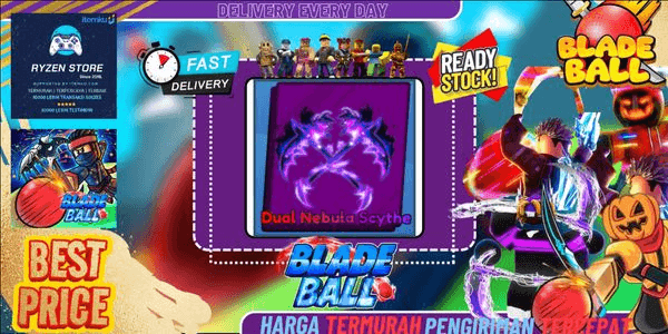 Gambar Product Dual Nebula Scythe