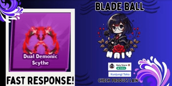 Gambar Product Dual Demonic Scythe