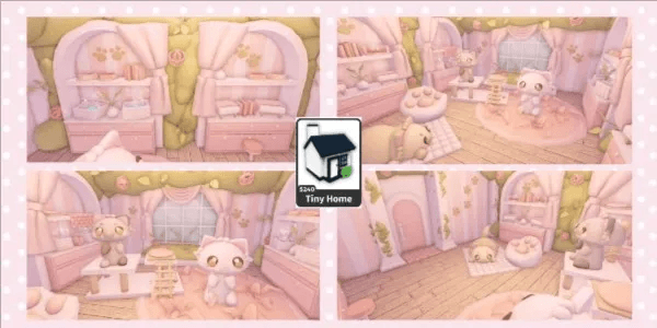 cuddle pastel cottage house