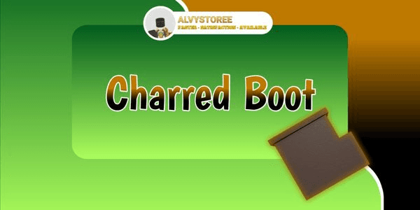 Gambar Product CHARRED BOOT | ONIRIFALX MATERIAL