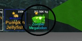 Gambar Product Zombie Megalodon | Fish It!