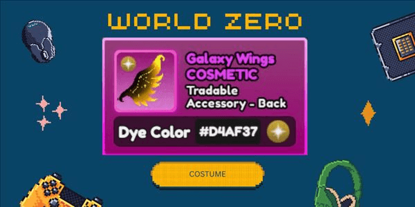 Gambar Product Galaxy Wing D4AF37