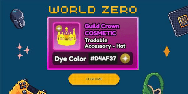 Gambar Product Guild Crown D4AF37