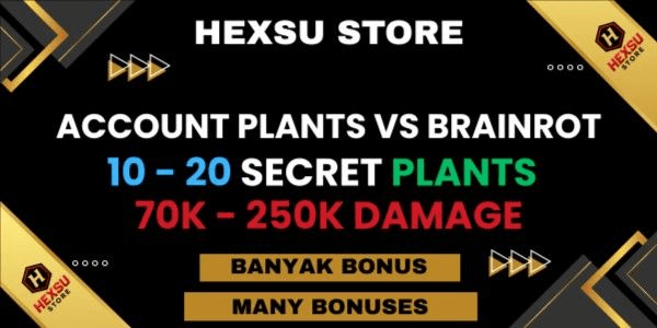 Gambar Product AKUN PLANTS VS BRAINROT
