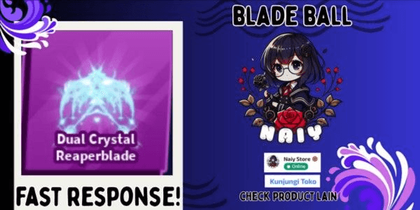 Gambar Product Dual Crystal Reaperblade