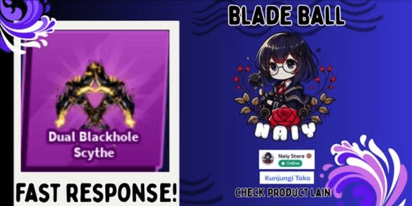Gambar Product Dual Blackhole Scythe